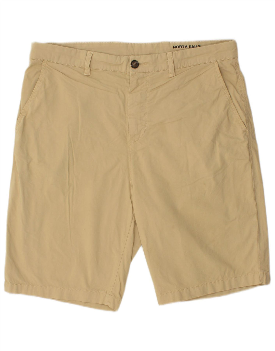 Pantaloncini chino vestibilità regolare da uomo North Sails W34 Large in cotone beige