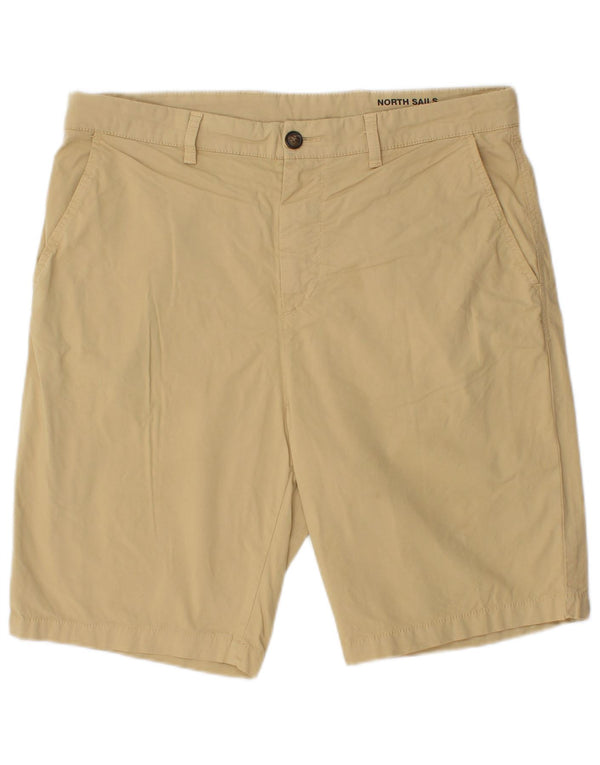 Pantaloncini chino vestibilità regolare da uomo North Sails W34 Large in cotone beige