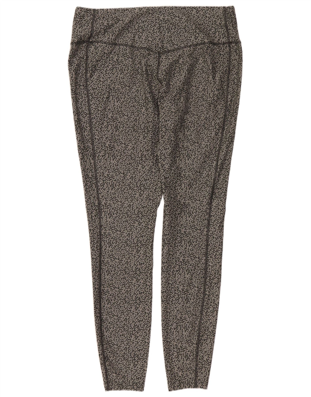 Leggings Dri Fit da donna NIKE UK 18 XL Poliestere con stampa animalier grigio