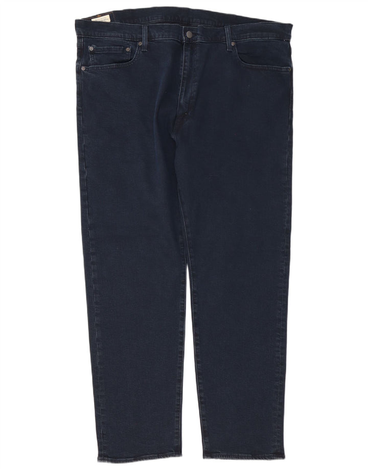 Levi's Uomo 502 Jeans affusolati regolari W42 L32 Cotone blu navy