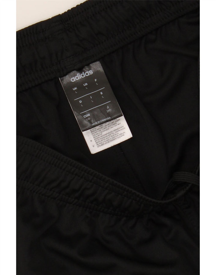 ADIDAS Mens Climalite Sport Shorts Large  Black Polyester Vintage Adidas and Second-Hand Adidas from Messina Hembry 