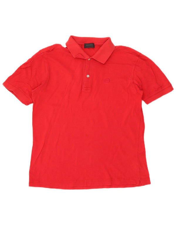 Polo Uomo Sergio Tacchini Rosso Medio In Cotone