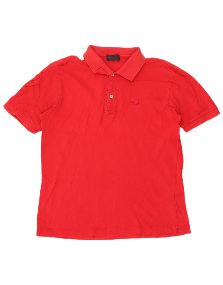 Polo Uomo Sergio Tacchini Rosso Medio In Cotone