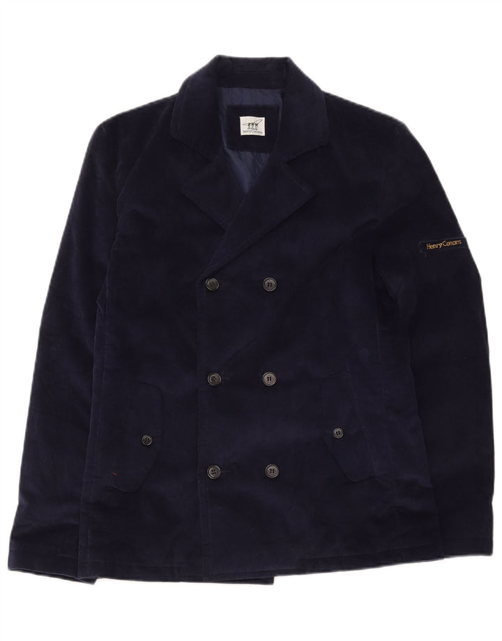 Cappotto da marinaio per ragazzi Henry Cottons 13-14 anni in cotone blu navy