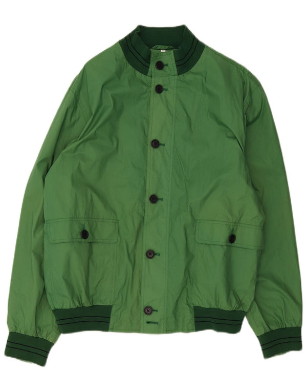 Giubbotto bomber vintage da uomo IT 50 grande verde