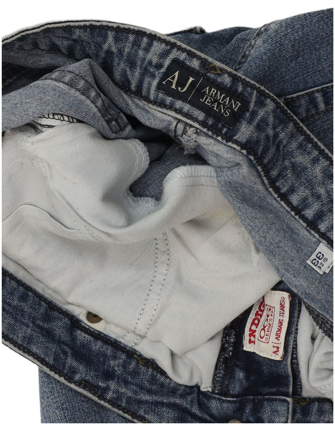 Jeans slim da donna Armani W33 L28 Blu