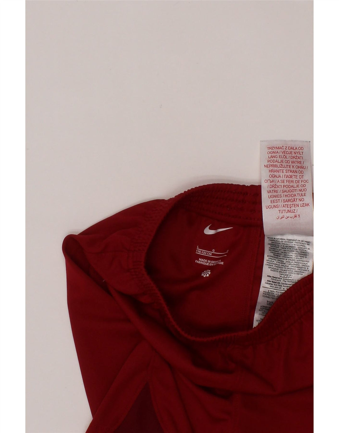 Pantaloncini sportivi NIKE Liverpool da ragazzo 6-7 anni Large Rosso Poliestere