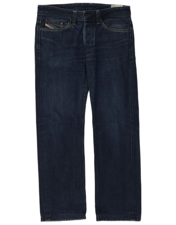 Jeans da donna Diesel Viking Back Straight W32 L30 cotone blu