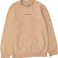 ADIDAS Mens Graphic Sweatshirt Jumper XS Beige Cotton Vintage Adidas and Second-Hand Adidas from Messina Hembry 