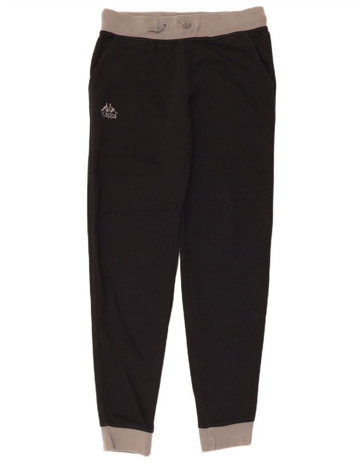 Pantaloni da tuta da donna Kappa Joggers UK 14 Medium Black Cotton
