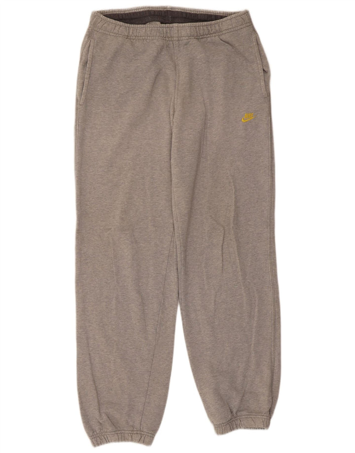 Pantaloni da tuta da uomo Nike Joggers piccoli in cotone grigio