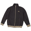 Giacca da tuta da donna Puma UK 14 Medium Black Cotton