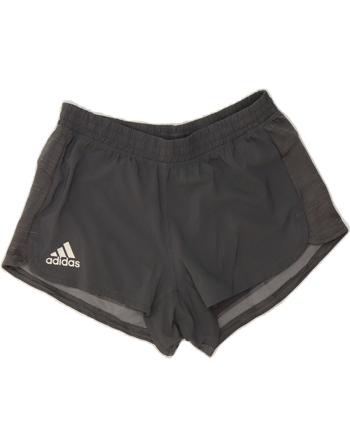 NIKE Womens Sport Shorts UK 12/14 Medium  Grey Polyester Vintage Nike and Second-Hand Nike from Messina Hembry 