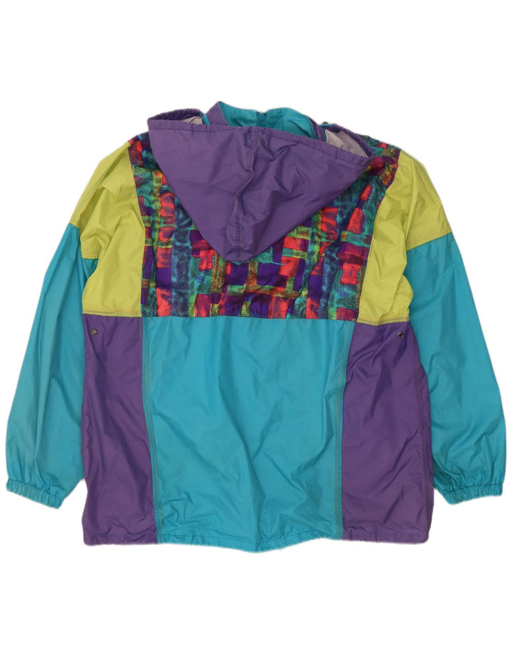 Giacca antipioggia da uomo con cappuccio Shamp EU 48/50 Medium multicolore Colourblock