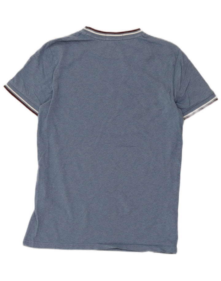 T-shirt da uomo Fred Perry Top piccola in cotone blu
