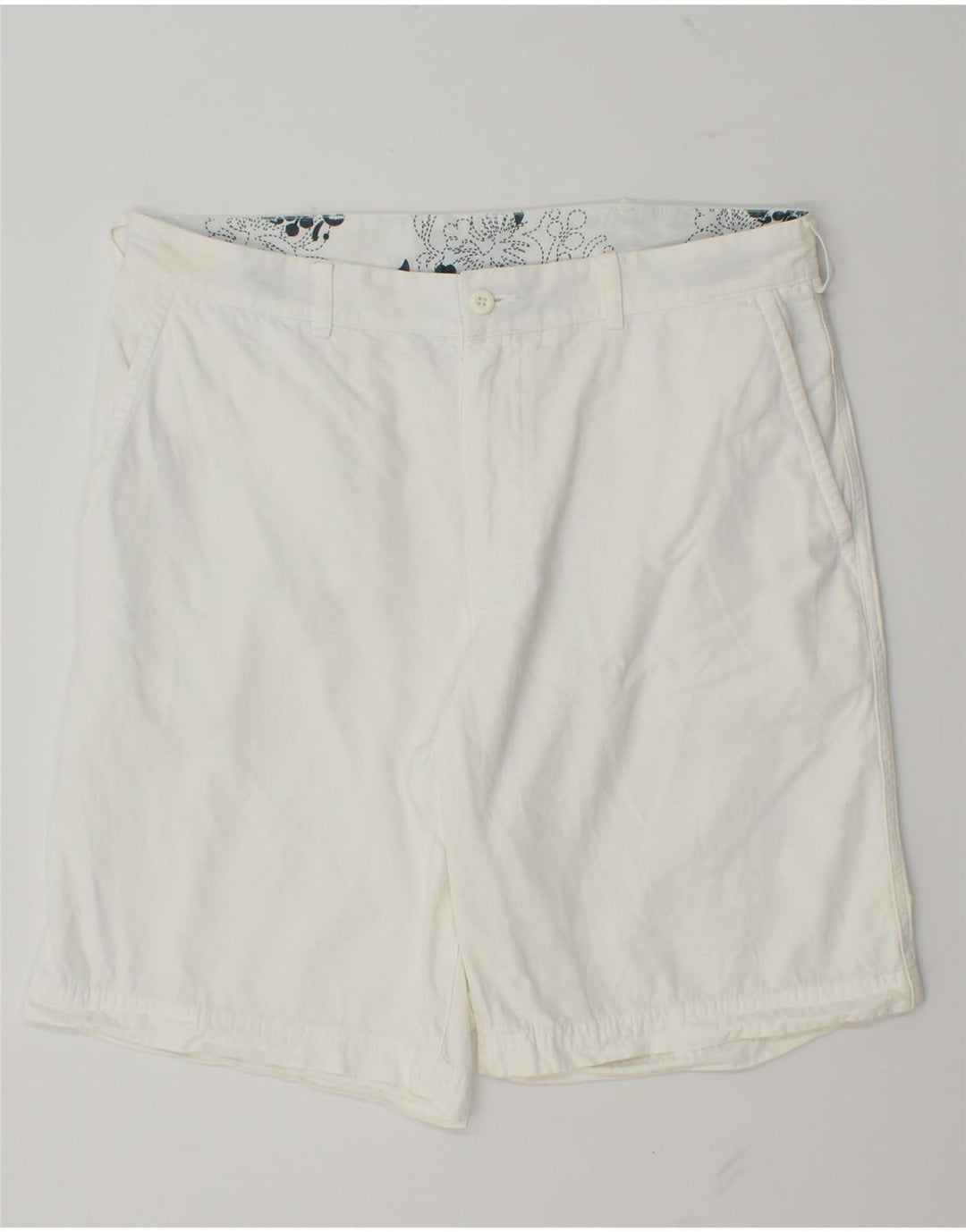 Pantaloncini chino da uomo Fila W32 bianco medio