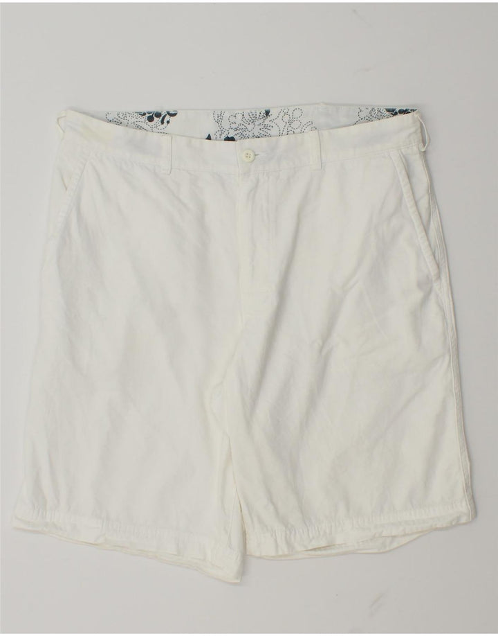 Pantaloncini chino da uomo Fila W32 bianco medio