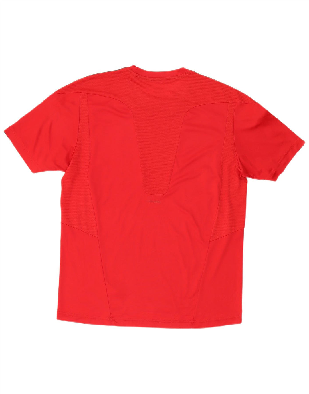 T-shirt Adidas da uomo 3D Arc Top grande rosso in poliestere