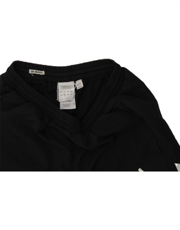 ADIDAS Mens Sport Shorts Medium  Black Polyester Vintage Adidas and Second-Hand Adidas from Messina Hembry 