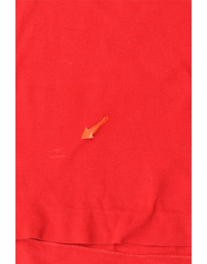 Polo da uomo Lacoste taglia 7 2XL cotone rosso