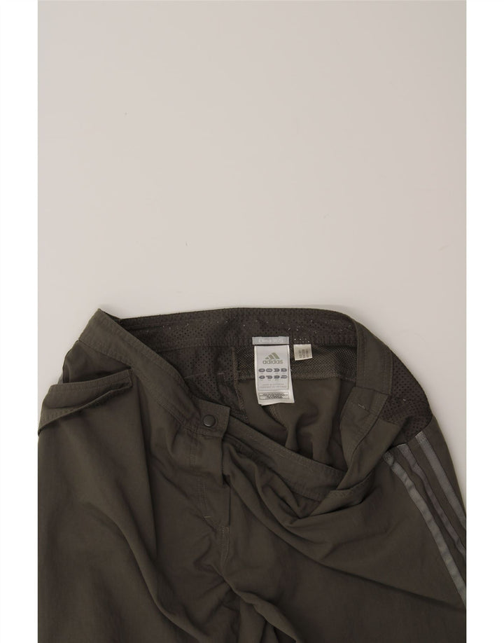 ADIDAS Womens Bermuda Cargo Shorts UK 16 Large W32  Grey Polyamide Vintage Adidas and Second-Hand Adidas from Messina Hembry 