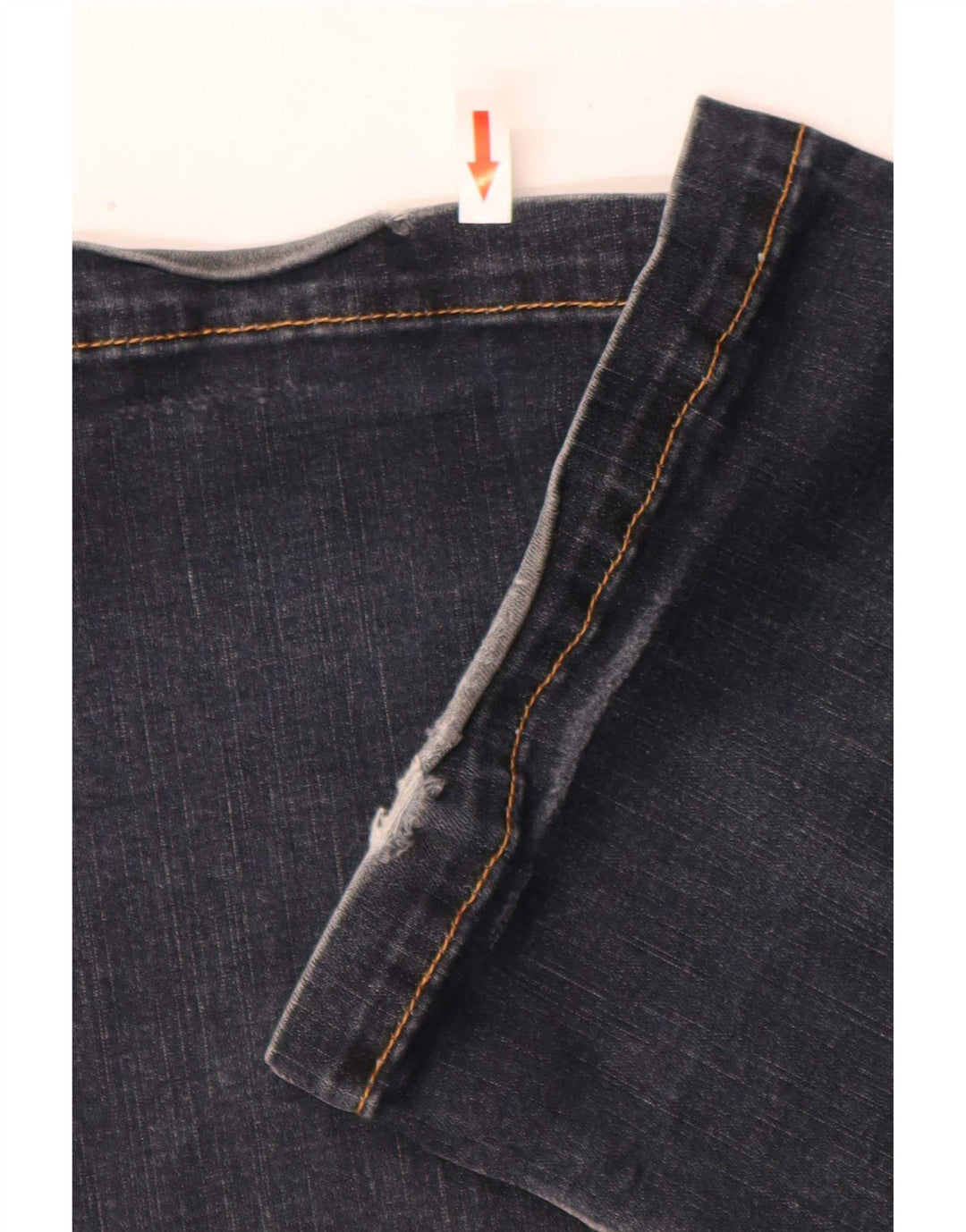 Jeans Svasati Da Donna Benetton W25 L33 Blu