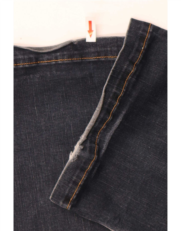 Jeans Svasati Da Donna Benetton W25 L33 Blu