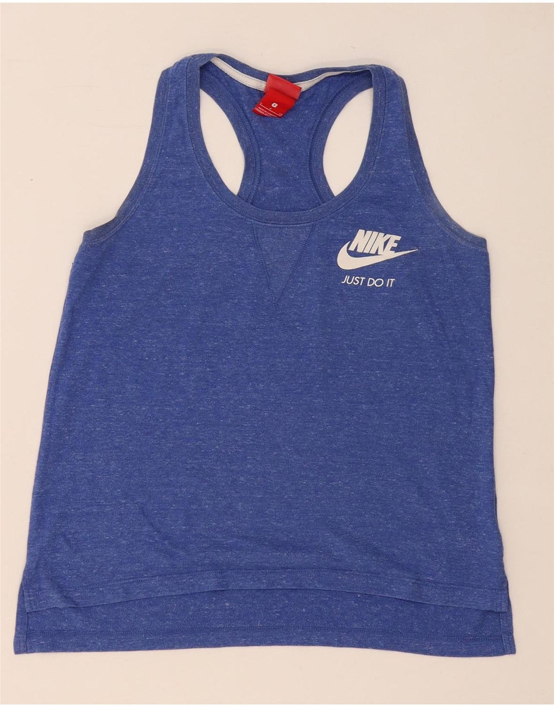 Canotta Nike da donna UK 10 piccola blu screziata