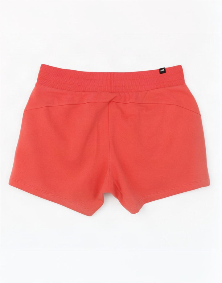 Pantaloncini sportivi da donna Puma UK 14 cotone rosa medio