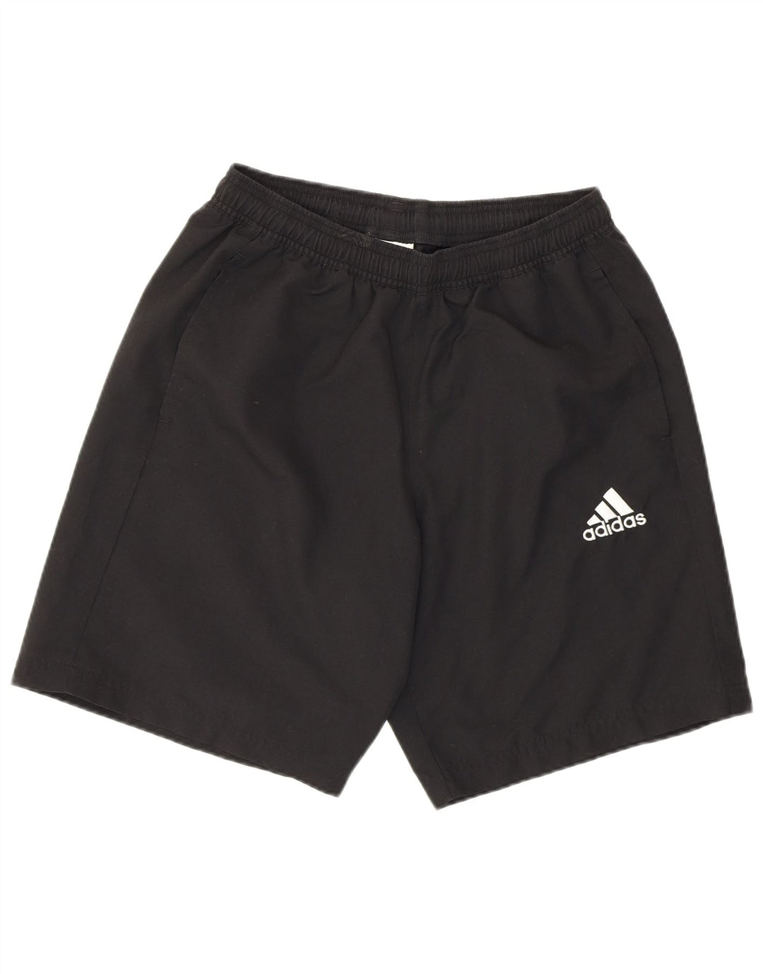 Pantaloncini sportivi Adidas da uomo medi neri