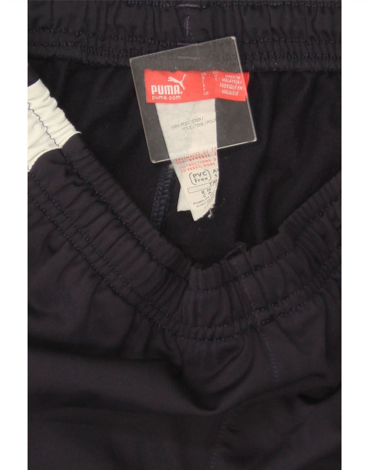 Pantaloni della tuta da ragazzo PUMA 15-16 anni Poliestere color block blu navy