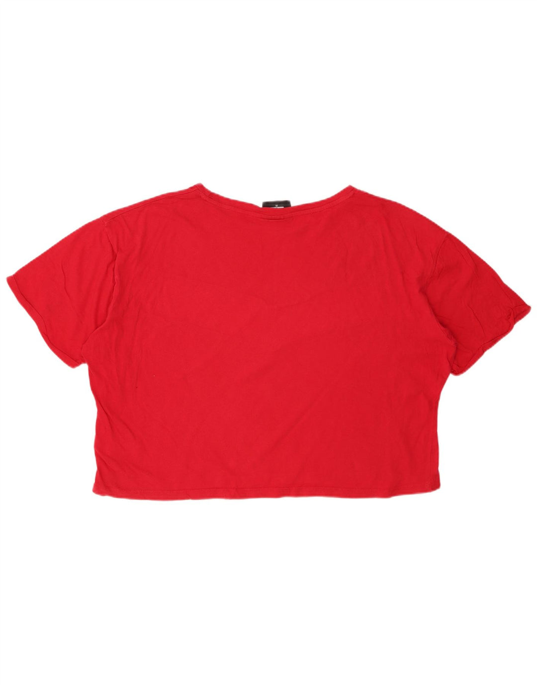 LOTTO T-shirt corta oversize da donna Top UK 18 XL Cotone color block rosso