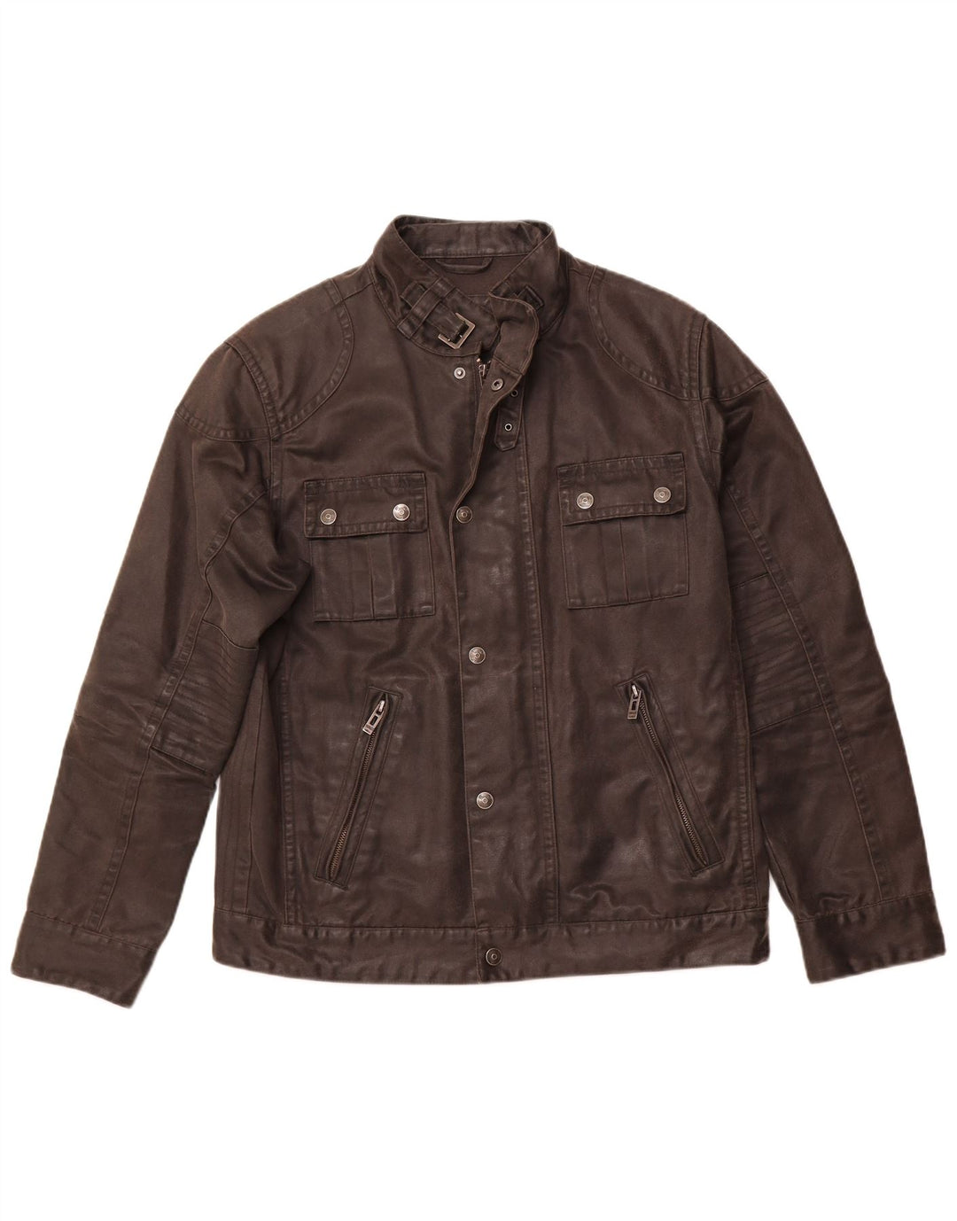 ENGBERS Giacca utilitaria da uomo UK 40 grande cotone nero