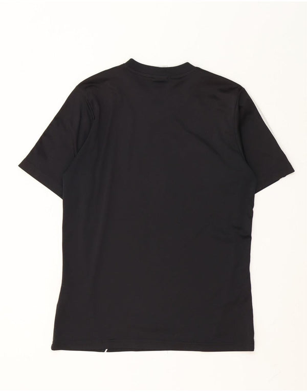T-shirt Adidas Climalite da uomo Top XS poliestere nero