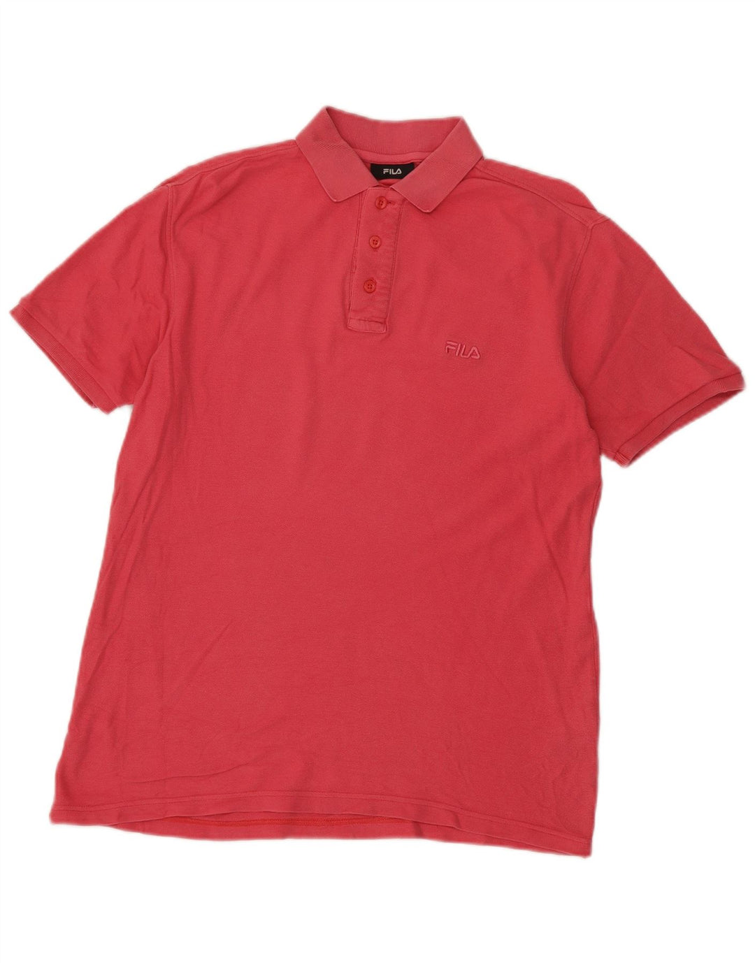 Polo Uomo FILA Small Rosa Cotone