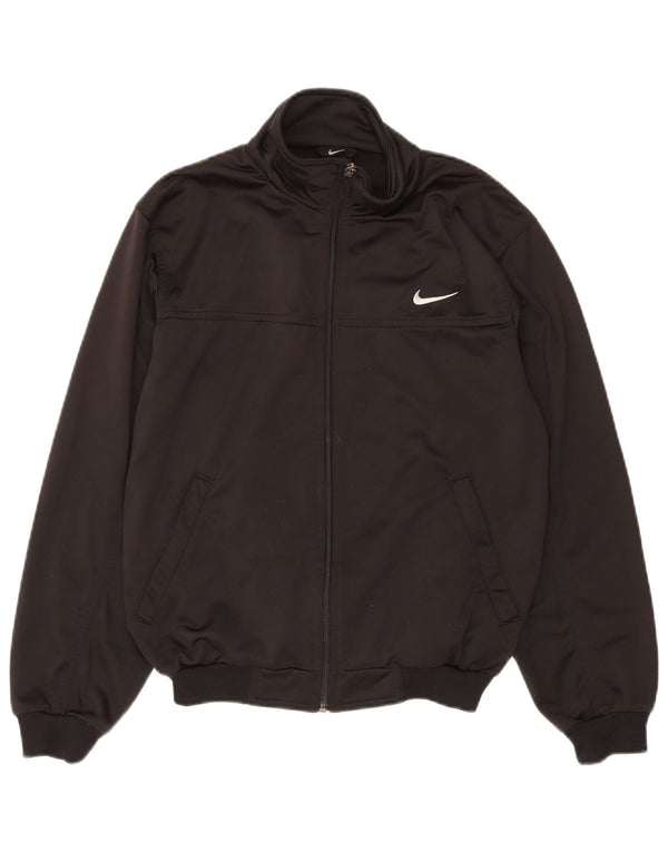 Giacca da ginnastica grafica da uomo Nike UK 34/35 XS poliestere nero