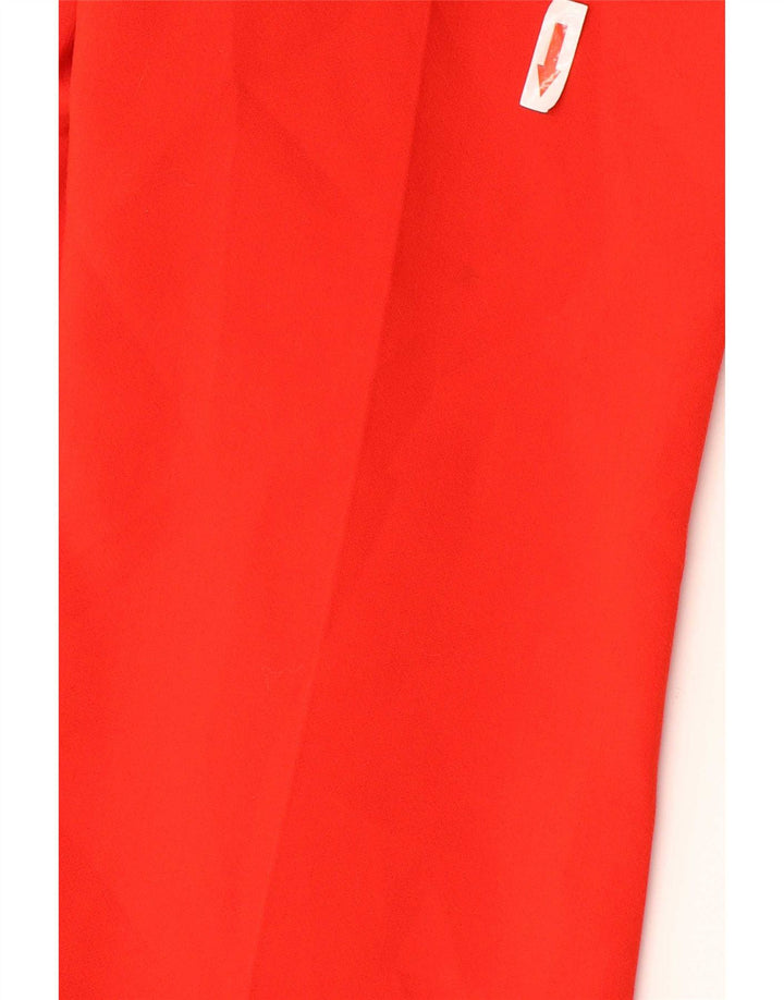 Pantaloni casual Bootcut da donna Zara piccoli W26 L29 poliestere rosso