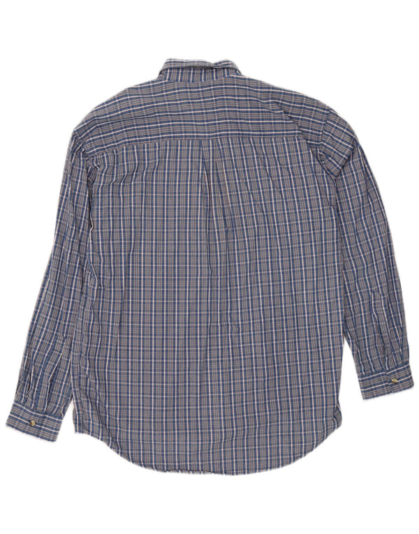 Camicia Levi's da uomo in cotone a quadri grandi blu
