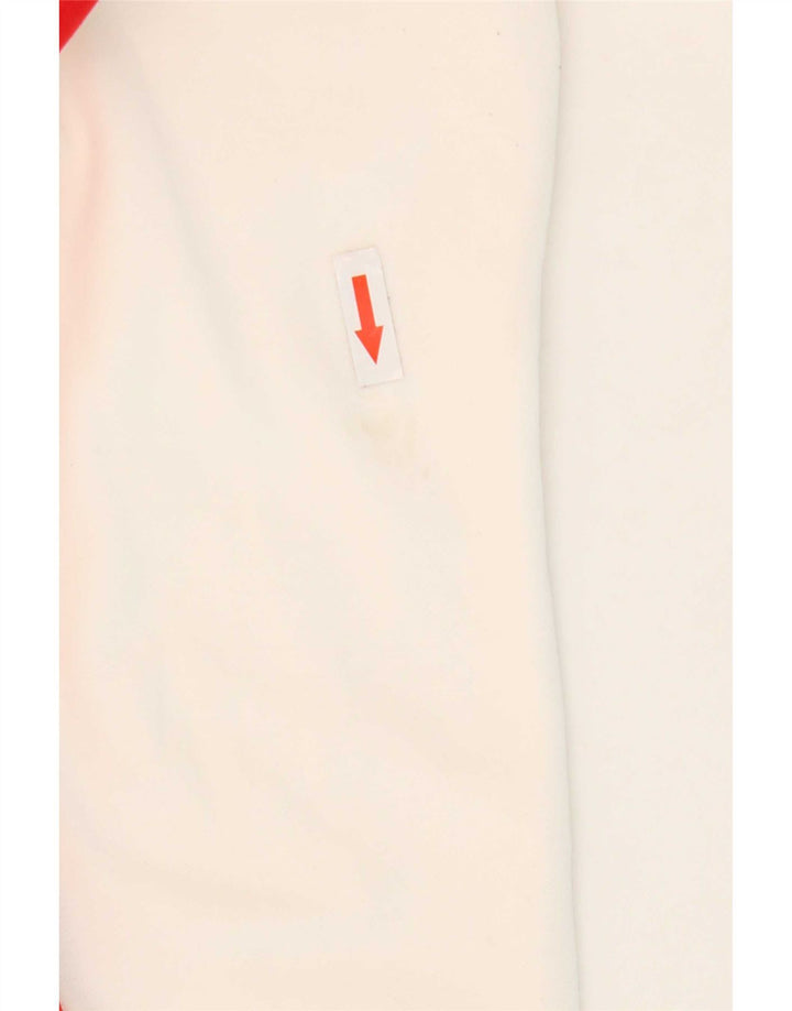 Giacca da ginnastica corta da donna Puma UK 10 Small White Colourblock