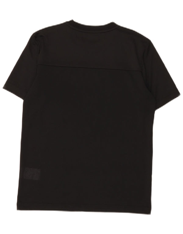 T-shirt grafica Adidas da ragazzo Climacool 11-12 anni in poliestere nero