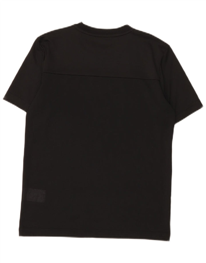 T-shirt grafica Adidas da ragazzo Climacool 11-12 anni in poliestere nero