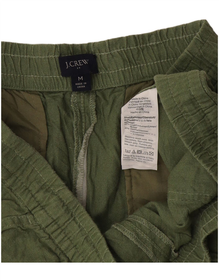 Pantaloncini chino da donna J. Crew medi W30 lino verde