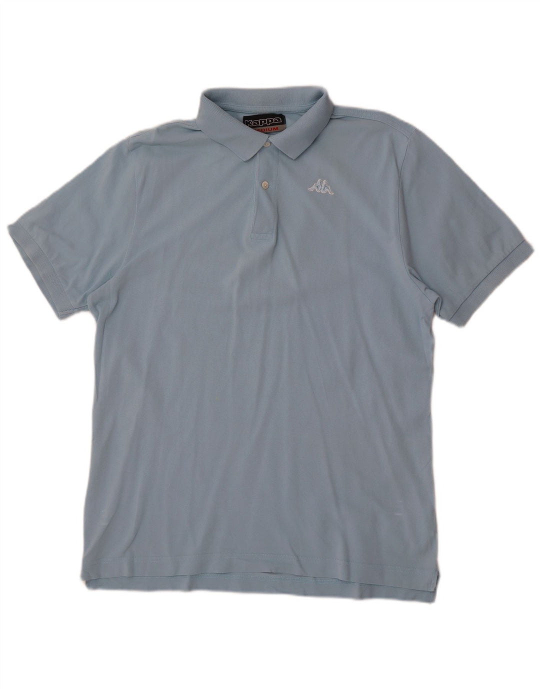 Polo Kappa Uomo Blu Medio in cotone