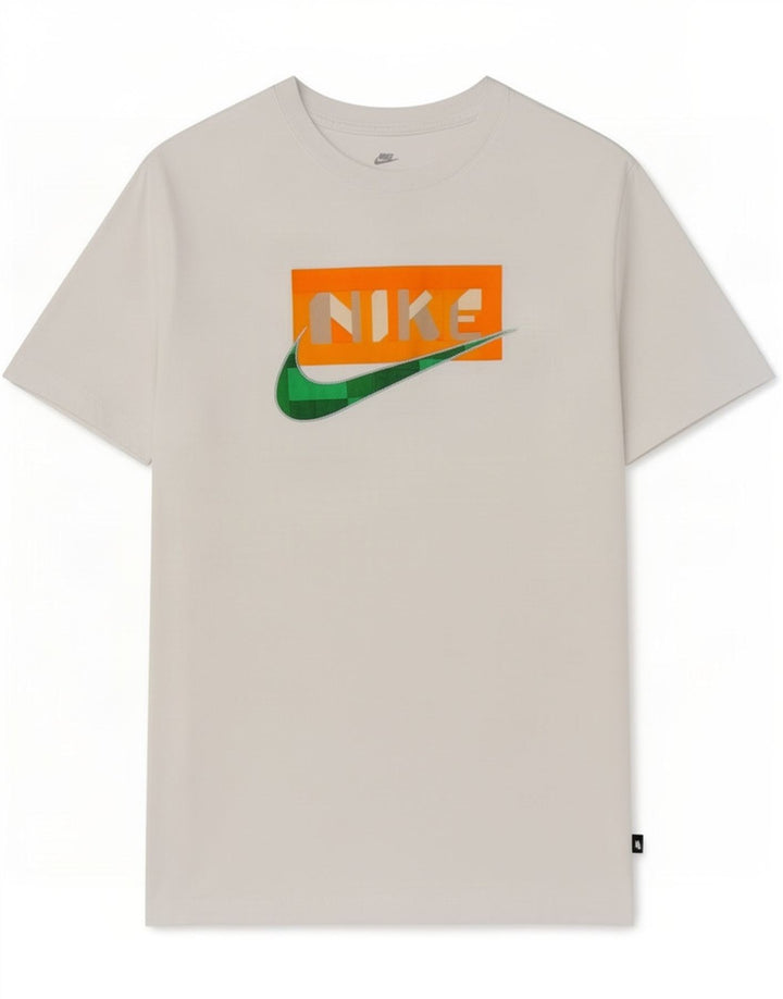 T-shirt grafica da uomo Nike Top Small White Cotton