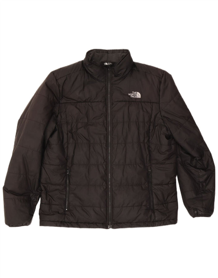Giacca imbottita foderata da uomo The North Face UK 42 XL poliestere nero