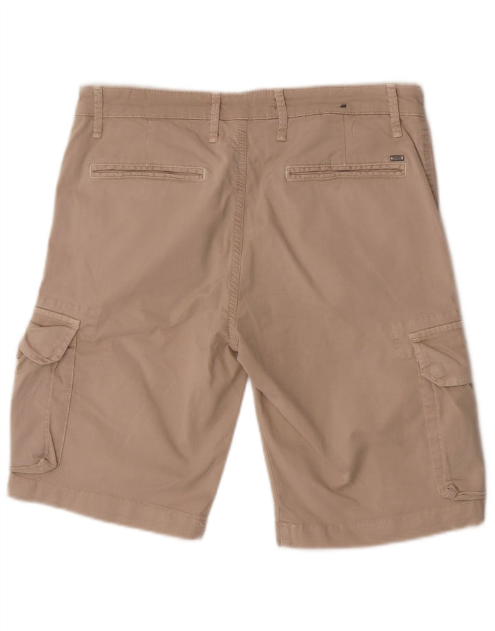 Pantaloncini Cargo Uomo Liu Jo IT 46 Small W30 Cotone Beige