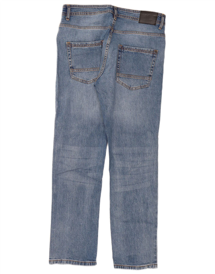 Jeans slim da uomo Kangaroo Poo W34 L30 cotone blu