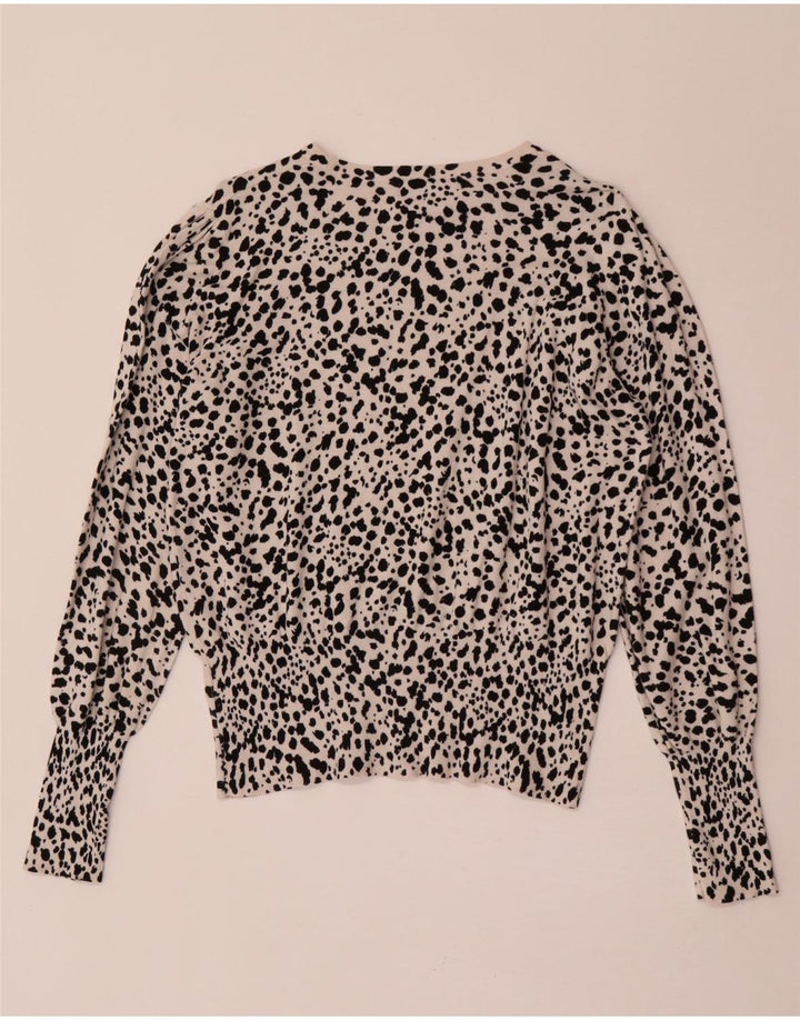 Maglione maglione con scollo a barca da donna Marks & Spencer UK 14 Beige medio