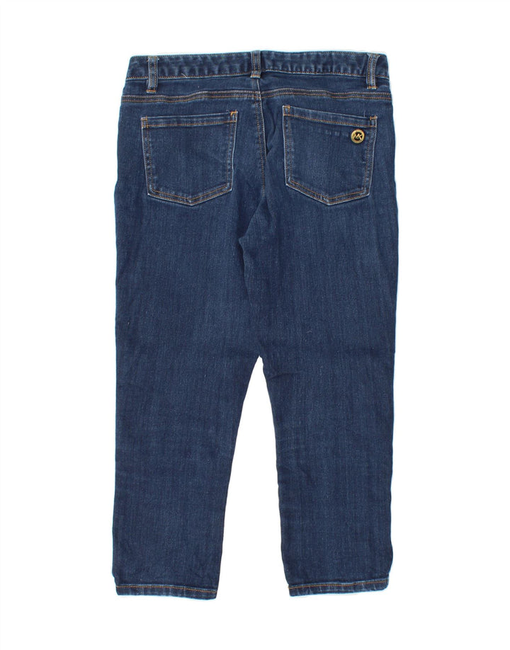 MICHAEL KORS Womens Slim Capri Jeans US 4 Small W30 L21 Blue Cotton Vintage Michael Kors and Second-Hand Michael Kors from Messina Hembry 