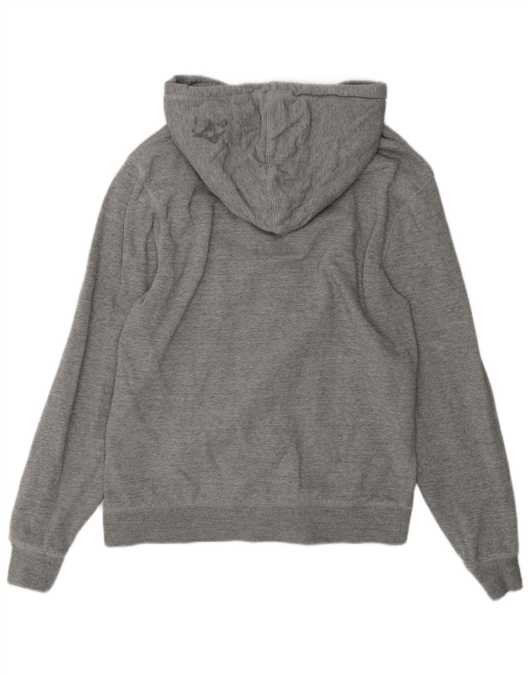 Maglione con cappuccio e zip da uomo Jack Wills in cotone grigio medio